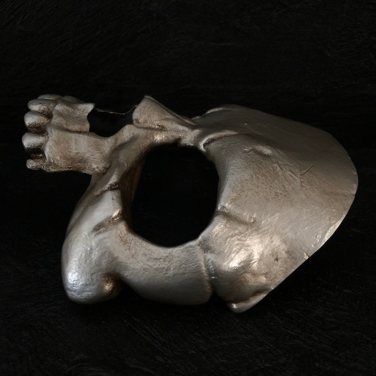HORROR - Human Skull Mask (Silver)