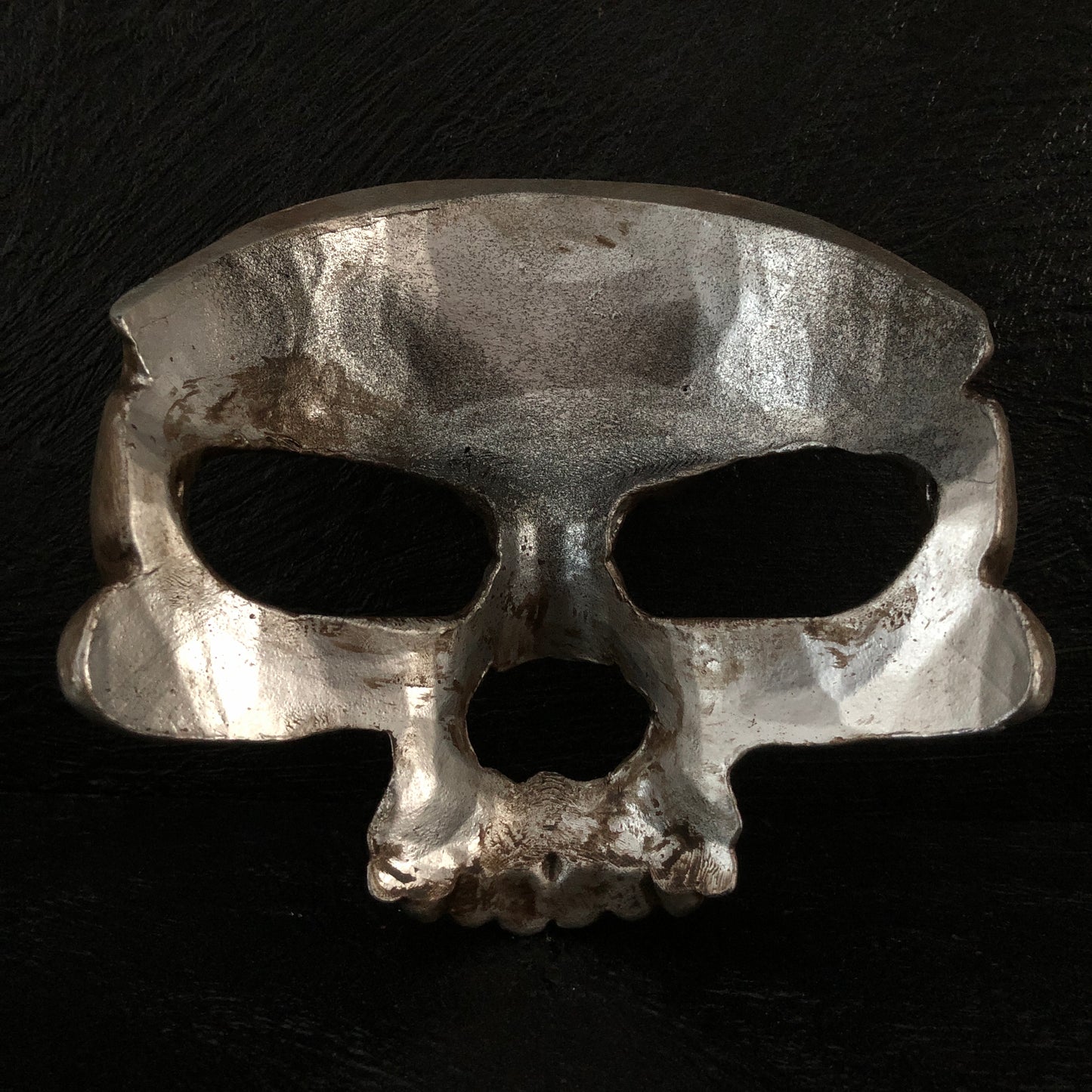 HORROR - Human Skull Mask (Silver)